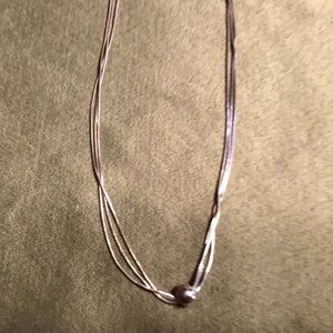 Silpada Thoreau 3 Strand Necklace